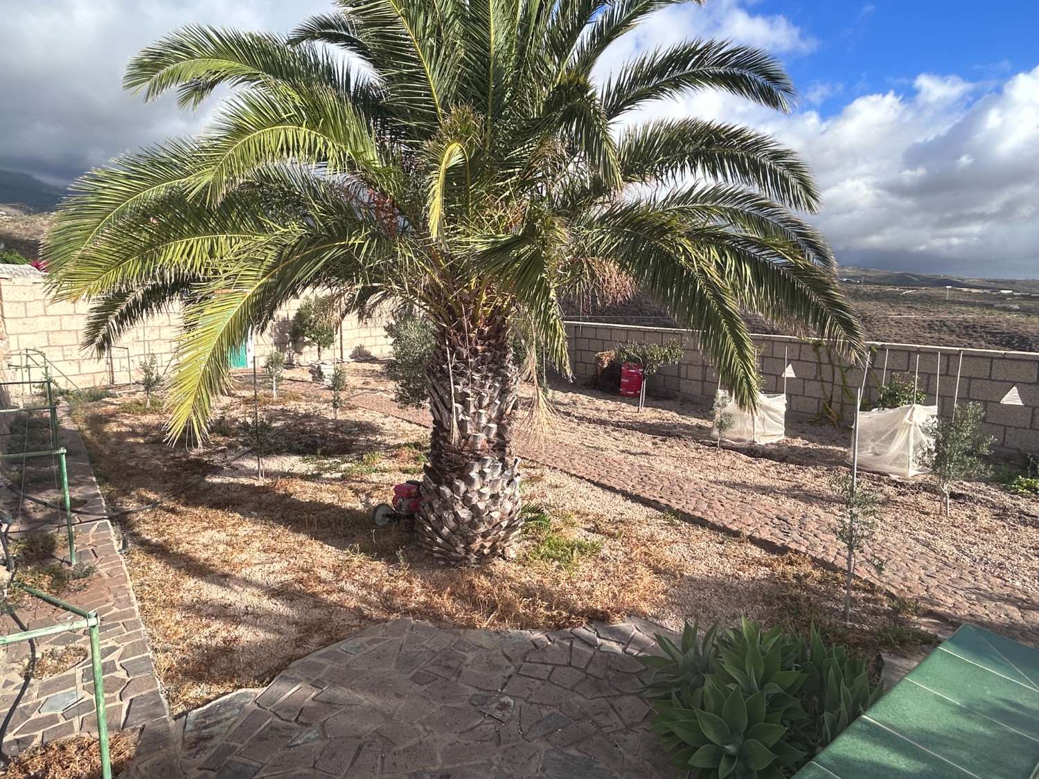 Finca con casa de 2 dormitorios y 2 baños